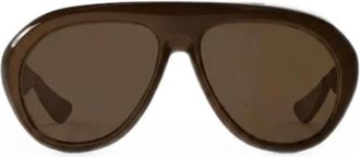 Rotate Rotate Birger Christensen, Accessoires, Dames, Bruin, ONE Size, Pilot Aviator Frame