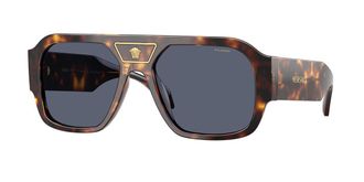 Versace VE4508U Polarized 55372V Mens Sunglasses Size 56