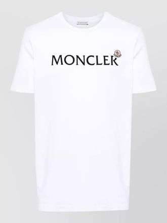 Moncler cotton crew neck t-shirt