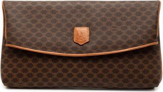 Celine Pre-owned Celine Macadam Coated Canvas Clutch Ladies M08