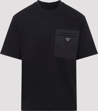 Prada Re nylon jersey T-shirt