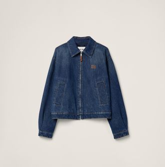 Miu Miu Denim trucker jacket
