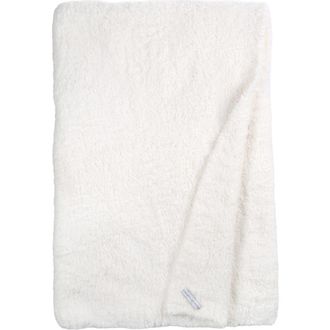 Little Giraffe Plush Throw Blanket in Cream at Nordstrom Rack