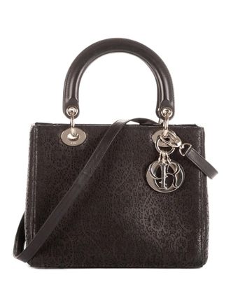 Dior 2000 Lady Dior handbag - women - CALFSKIN - One Size - Black