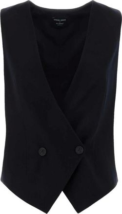 Alanui Double-breasted Waistcoat - female - Alanui - Waistcoats - Blue - XL - Jackets