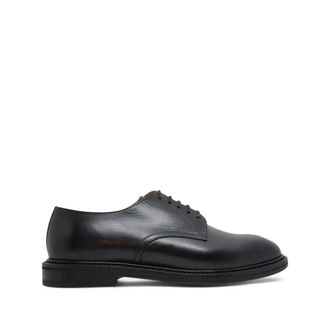 Henderson Derby - Heren - Nette schoenen - Zwart - 45 EU - Leer - Schoenen