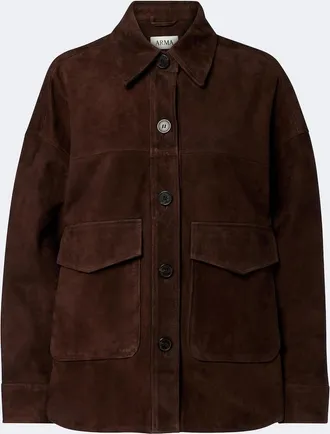Arma Kaylee suede shirt