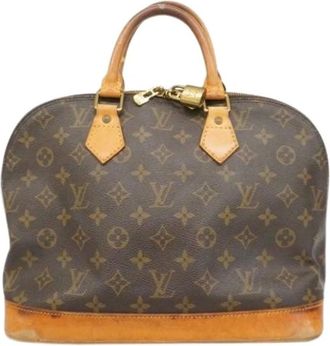 Louis Vuitton Pre-owned Handbags, female, Brown, Size: ONE SIZE Pre-owned Alma PM Handbag