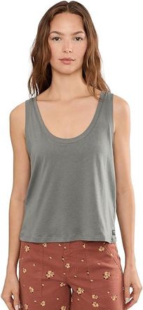 Toad&Co Whisper Tank Top Womens Clothing Slate : SM, Cotton/Modal