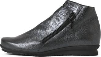 Arche Womens Barcom Ankle Boots In Silver-Black