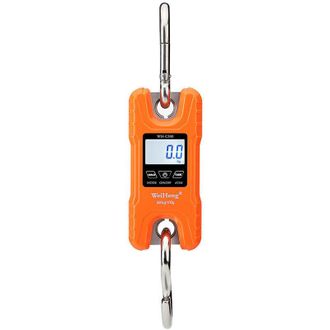 OEM Balanza Electr&oacute;nica Con Gancho Wh-c500 500 Kg / 100 G, Naranja - Naranja-crezuo