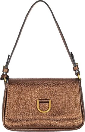 Gianni Chiarini Gelamineerde leren tas Marisol model - Dames - Schoudertassen - Bruin - ONE Size - Leer - Tassen