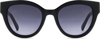 Fossil FOS 2162/G/S Asian Fit 807/9O Womens Sunglasses Black Size 52