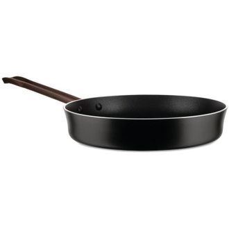 Alessi edo Padella con Manico Lungo, Inossidabile, Acciaio, Marrone, &Oslash; 28