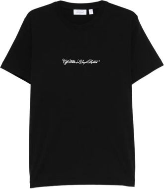 Off-white Script Arrow Short Sleeve Slim T-Shirt