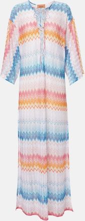 Missoni Ombre knitted beach cover-up