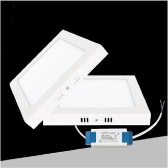 Trade Shop Trade Shop Traesio - Trade Shop - Plafoniera Pannello Led 24 Watt Quadrato Cct Tre Colorazione Di Luce P300b-q3c