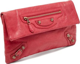 Balenciaga Classic Envelope clutch - Roze