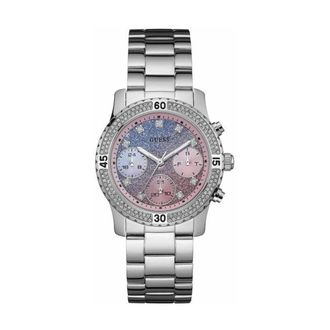 Guess Confetti Horloge - Dames - Accessoires - Grijs - Maat: ONE Size