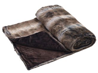 Schubiger M&ouml;bel Plaid Chinchilla Meliert 130x170 cm