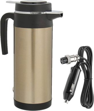 OEM Hervidor De Agua El&eacute;ctrico Port&aacute;til Para Coche, 12 V, 1200 Ml, Taza Para Calentar Agua Para Viajes En Coche, Hervidor De Agua Para Calentar Agua, T&eacute;, 