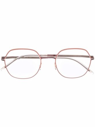 Mykita Kari round-frame glasses - Pink