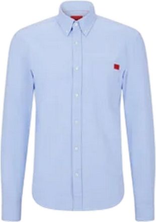 HUGO BOSS Heren overhemd (Blauw)