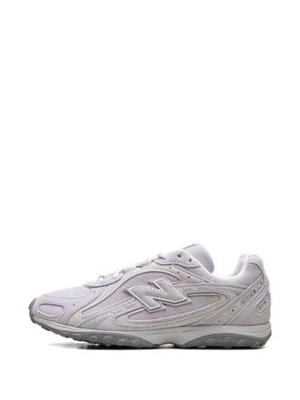 New Balance Panelled Suede Sneaker - White