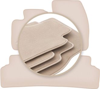 OEM Alfombrillas Premium Beige Para: Ford Tourneo Courier Kombivan 2014
