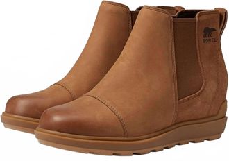 Sorel Womens Evie Ii Chelsea Boot In Taffy Gum