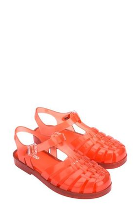 Melissa Possession Jelly Fisherman Sandal in Transparent Orange at Nordstrom, Size 10