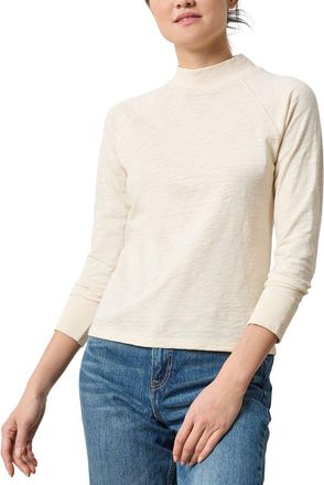 Lilla P Raglan Mock Neck Shirt
