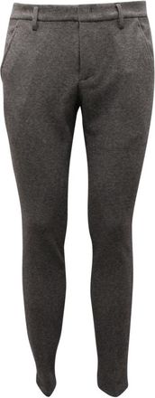 Dondup Grijze Gaubert Broek Made in Italy - Heren - Slim Fit Broeken - Grijs - W38 - Broeken