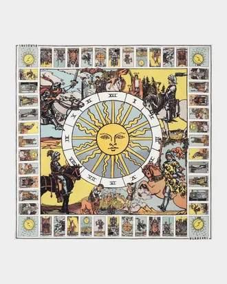 Burberry Tarot Silk Scarf