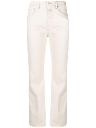 Closed high-rise straight leg jeans - Neutrals