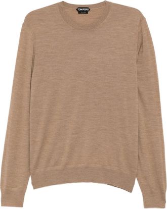 Tom Ford T-shirt girocollo - Marrone