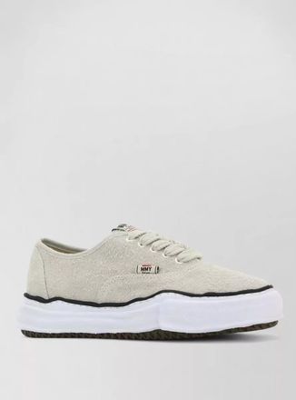 Miharayasuhiro cotton lace-up sneakers