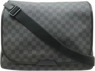 Louis Vuitton Pre-owned Daniel GM Damier Graphite Schoudertas - Dames - Vintage Schoudertas - Zwart - ONE Size - Vintage