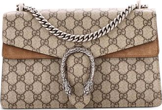 Gucci Dionysus Bag GG Coated Canvas Small shoulder bag - Marrone