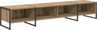 vidaXL TV Cabinet Artisian Oak 170.5 x 36 x 30.5 cm Engineered Wood vidaXL