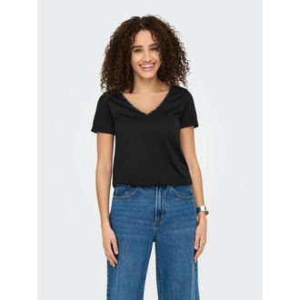 Jacqueline de Yong T-shirt met V-hals