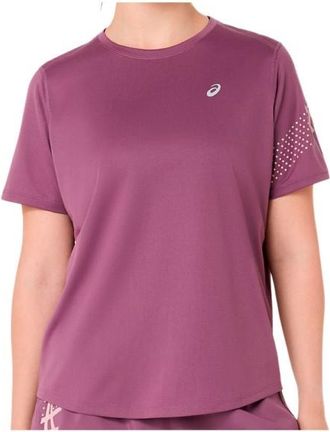 Asics Icon S/S Top Laufshirt f&uuml;r Damen | lila