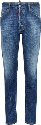Dsquared2 Slim-fit Jeans - Heren - Slim Fit Jeans - Blauw - M - Jeans