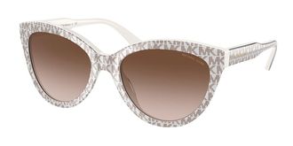 Michael Kors MK2158 MAKENA 309213 Womens Sunglasses White Size 55