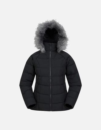 Mountain Warehouse Womens Mountain Warehouse Womens/Ladies Isla Extreme Short Down Jacket - Black - Size: 12