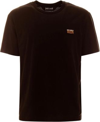 Just Cavalli T-shirts en Polos - Heren - T-shirts - Zwart - XS - Tops