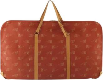 Louis Vuitton Pre-owned Vintage Weekend Bag - unisex - Vintage Weekendtas - Rood - ONE Size - Leer - Vintage