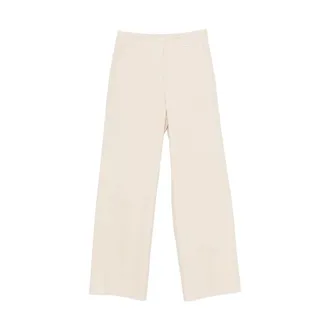 PESERICO Dames, Broeken, Beige, Maat: M