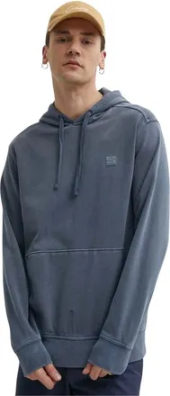 Timberland Hoodies & sweatvesten, Heren, Blauw, M, Katoen, Pullover Hoodie