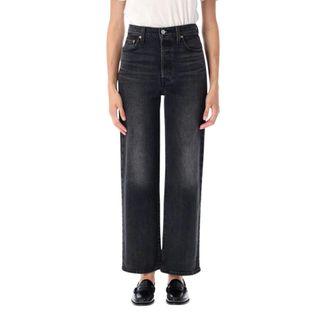 Levi's Mujer, Vaqueros, Negro, Talla: W26